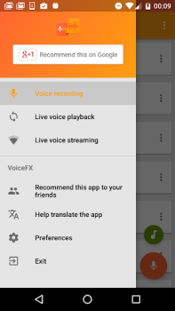 تحميل VoiceFX - Voice Changer with v وسائل الترفيه لنظام أندرويد لقطة شاشة 2