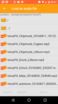 تحميل VoiceFX - Voice Changer with v وسائل الترفيه لنظام أندرويد لقطة شاشة 7