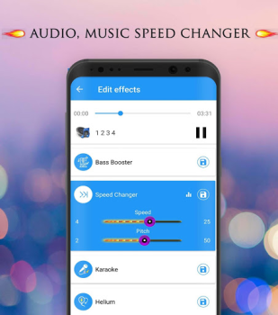 تحميل Voice Changer - Audio Effects الموسيقى والصوت لنظام أندرويد لقطة شاشة 2