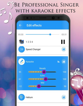 تحميل Voice Changer - Audio Effects الموسيقى والصوت لنظام أندرويد لقطة شاشة 5
