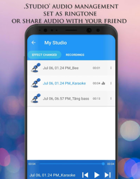 تحميل Voice Changer - Audio Effects الموسيقى والصوت لنظام أندرويد لقطة شاشة 6