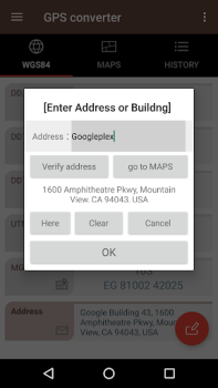 تحميل GPS coordinate converter أدوات لنظام أندرويد لقطة شاشة 4