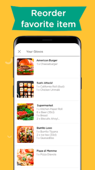 تحميل Glovo: توصيل الطعام والمزيد أسلوب الحياة لنظام أندرويد لقطة شاشة 7
