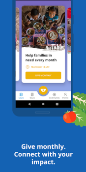 تحميل ShareTheMeal: إعمل خيرًا وتبرع أسلوب الحياة لنظام أندرويد لقطة شاشة 3