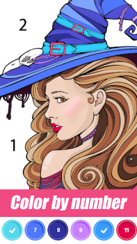 تحميل Paint.Book: اللون حسب الرقم ألعاب عارضة لنظام أندرويد لقطة شاشة 4