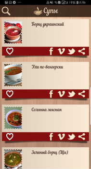 تحميل Кулинарная книга. Рецепты طعام و شراب لنظام أندرويد لقطة شاشة 2