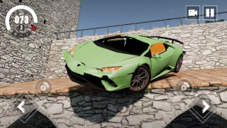 تحميل Lamborghini Huracan Crash Game السيارات والمركبات لنظام أندرويد لقطة شاشة 5
