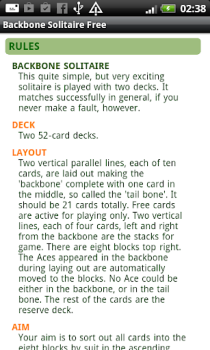 تحميل Backbone Solitaire Free ألعاب اللوح لنظام أندرويد لقطة شاشة 5
