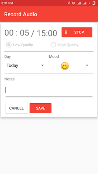 تحميل Audio Diary Free أسلوب الحياة لنظام أندرويد لقطة شاشة 4