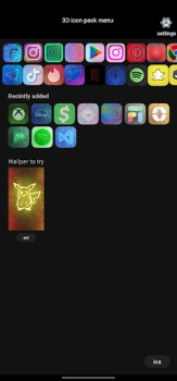 تحميل 3D icon pack فن و تصميم لنظام أندرويد