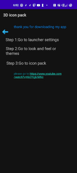 تحميل 3D icon pack فن و تصميم لنظام أندرويد لقطة شاشة 4