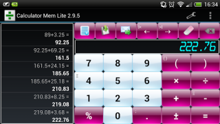 تحميل Calculator Mem Lite عمل لنظام أندرويد لقطة شاشة 5