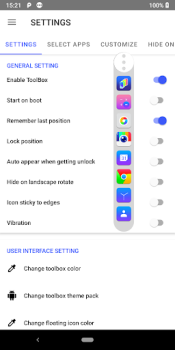 تحميل Floating ToolBox - Assistive Touch أدوات لنظام أندرويد لقطة شاشة 2