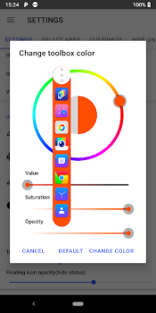 تحميل Floating ToolBox - Assistive Touch أدوات لنظام أندرويد لقطة شاشة 3