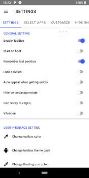 تحميل Floating ToolBox - Assistive Touch أدوات لنظام أندرويد لقطة شاشة 5