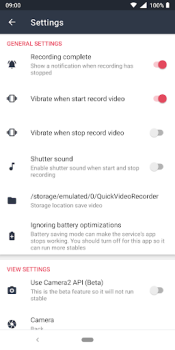تحميل Quick Video Recorder أدوات لنظام أندرويد لقطة شاشة 6