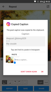 تحميل Regram - Repost for Instagram أدوات لنظام أندرويد لقطة شاشة 4
