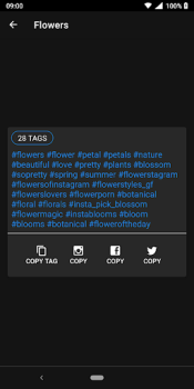 تحميل HashTags for Instagram الاجتماعية لنظام أندرويد لقطة شاشة 5