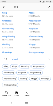 تحميل HashTags for Instagram الاجتماعية لنظام أندرويد لقطة شاشة 6