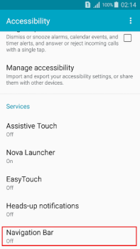 تحميل Navigation Bar - NavBar أدوات لنظام أندرويد لقطة شاشة 3
