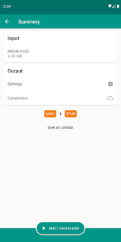 تحميل Ebook Converter الكتب والمراجع لنظام أندرويد لقطة شاشة 2