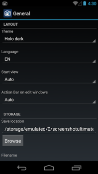 تحميل Screenshot Ultimate أدوات لنظام أندرويد لقطة شاشة 2
