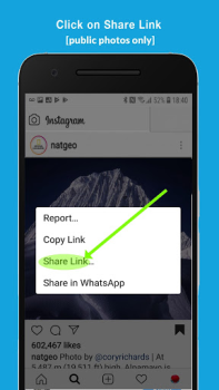 تحميل Repost for Instagram - JaredCo أدوات لنظام أندرويد لقطة شاشة 2