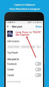 تحميل Repost for Instagram - JaredCo أدوات لنظام أندرويد لقطة شاشة 5