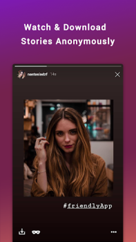 تحميل Friendly For Instagram الاجتماعية لنظام أندرويد لقطة شاشة 2