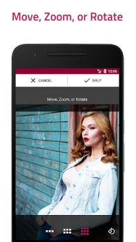 تحميل PhotoSplit Grid Maker الاجتماعية لنظام أندرويد لقطة شاشة 3