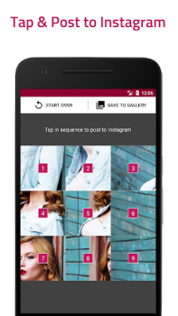 تحميل PhotoSplit Grid Maker الاجتماعية لنظام أندرويد لقطة شاشة 5