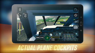تحميل Airplane Flight Simulator المحاكاة لنظام أندرويد لقطة شاشة 3
