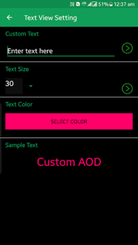 تحميل Custom AOD (AOD wallpapers) إضفاء الطابع الشخصي لنظام أندرويد لقطة شاشة 4