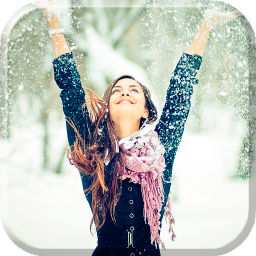 الشعار Falling Snow Live Wallpaper (live background)