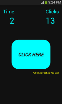 تحميل Click Speed Test ممر لنظام أندرويد لقطة شاشة 2