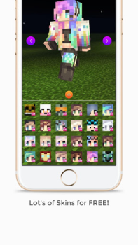 تحميل Custom Skin Creator 3D for Minecraft وسائل الترفيه لنظام أندرويد لقطة شاشة 3