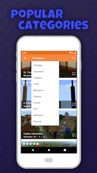 تحميل Maps for Minecraft PE وسائل الترفيه لنظام أندرويد لقطة شاشة 5