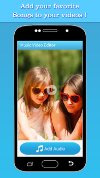 تحميل Music Video Editor Add Audio مشغلات الفيديو والمحررين لنظام أندرويد لقطة شاشة 2