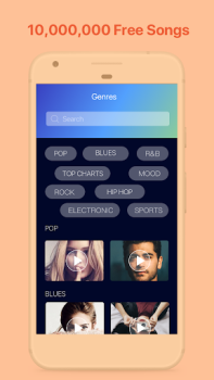 تحميل Music - Mp3 Music Player الموسيقى والصوت لنظام أندرويد لقطة شاشة 2
