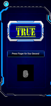 تحميل Fingerprint Lie Detector Test المحاكاة لنظام أندرويد لقطة شاشة 2