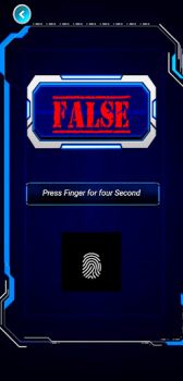 تحميل Fingerprint Lie Detector Test المحاكاة لنظام أندرويد لقطة شاشة 5