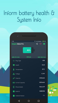 تحميل xAmpere - Battery Charge Info أدوات لنظام أندرويد لقطة شاشة 2