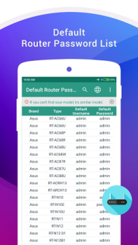 تحميل WiFi Router Password أدوات لنظام أندرويد لقطة شاشة 4