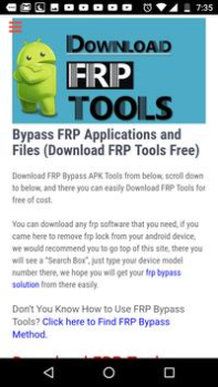تحميل Bypass FRP Lock التعليم لنظام أندرويد لقطة شاشة 2