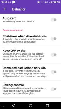 تحميل Breeze - Torrent مشغلات الفيديو والمحررين لنظام أندرويد لقطة شاشة 3