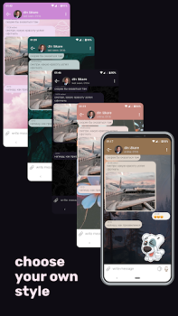 تحميل xvii messenger for vk الاجتماعية لنظام أندرويد لقطة شاشة 3