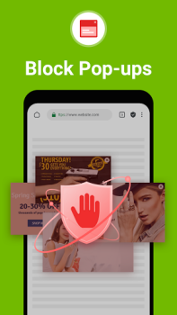 تحميل FAB Adblocker Browser:Adblock الاتصالات لنظام أندرويد لقطة شاشة 3