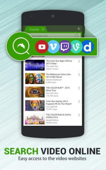 تحميل Dolphin Video - Flash Player F مشغلات الفيديو والمحررين لنظام أندرويد لقطة شاشة 2