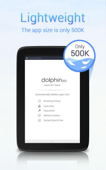 تحميل Dolphin Zero Incognito Browser الاتصالات لنظام أندرويد لقطة شاشة 5