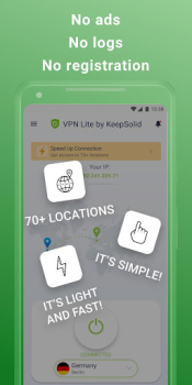 تحميل VPN Lite Without Registration أدوات لنظام أندرويد لقطة شاشة 3